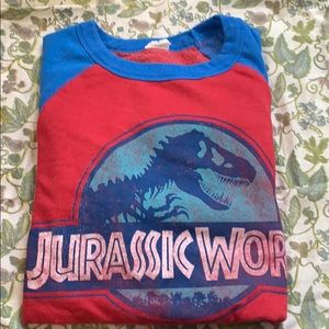 Jurassic Park logo long sleeve sweatshirt